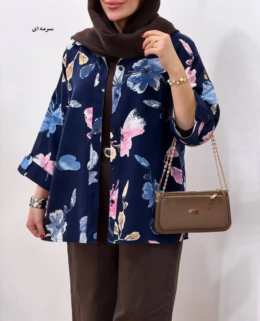 تونیک مانتویی لینن آیسو گلاریس